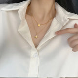 Butterfly Zircon Choker Necklace for Women