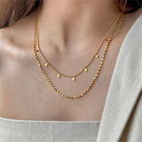 316L Stainless Steel Star Moon Butterfly Charm Choker Necklace