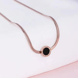 Vintage Elegance Charms Snake Bone Chain Choker Necklace