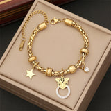 316L Stainless Steel Fashion Charm Bracelets for Women