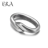 316L Stainless Steel Oval Slide Beads 12x6mm DIY Jewelry Men's Accessories