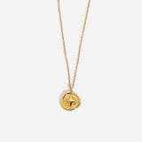 Geometric Compass Pendant Necklace for Women
