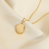 Geometric Compass Pendant Necklace for Women