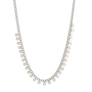 316L Stainless Steel Pearl Tassel Necklace for Women