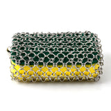 316L Stainless Steel Pot Cleaning Brush Ring Net Sponge Metal Brush