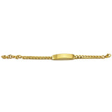 316L Stainless Steel Punk Rock Bracelet Chain ID Bangle Jewelry