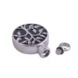316L Stainless Steel Memory Bottle Cremation Pendant Necklace