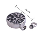 316L Stainless Steel Memory Bottle Cremation Pendant Necklace