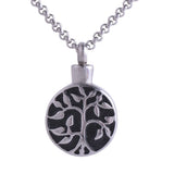 316L Stainless Steel Memory Bottle Cremation Pendant Necklace