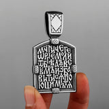 Retro Holy Warrior Cross Amulet Pendant