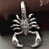 316L Stainless Steel Scorpion Constellation Pendant Necklace
