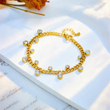 Double Layer Love Beads Bracelet for Commuting