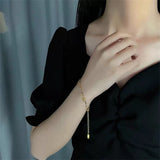 316L SS Star Moon Zircon Bracelet Women's Jewelry Gift