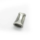 316L Stainless Steel Snakeskin Pattern Magnetic Clasp Hook 12*6mm