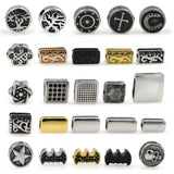 316L Stainless Steel Tree of Life European Spacer Charms Beads