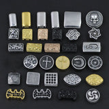 316L Stainless Steel Tree of Life European Spacer Charms Beads