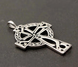 Vintage Cross Charm Pendant 316L Stainless Steel