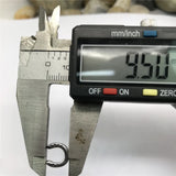 316L Stainless Steel Horseshoe Beads Charms Spacer Beads 2mm Small Hole