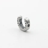 316L Stainless Steel Horseshoe Beads Charms Spacer Beads 2mm Small Hole