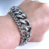 316L Stainless Steel Masonic Bracelet Bangle Jewelry