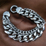 316L Stainless Steel Masonic Bracelet Bangle Jewelry