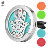 Hamsa Hand Aromatherapy Diffuser Necklace Pendant