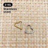 316L Zircon Nose Ring Silver Piercing Jewelry