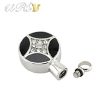 Stainless Steel Essential Oil Necklace Perfume Locket with Chain