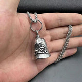316L Stainless Steel Lucky Bell Pendant