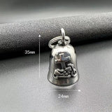 316L Stainless Steel Lucky Bell Pendant