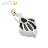 Pet Paw Print Urn Necklace Pendant with Chain