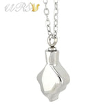 Pet Paw Print Urn Necklace Pendant with Chain