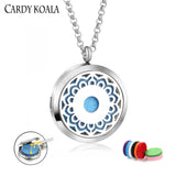 316L Stainless Steel Perfume Essential Oil Pendant Necklace