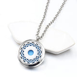 316L Stainless Steel Perfume Essential Oil Pendant Necklace