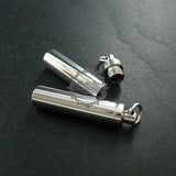 316L Stainless Steel Perfume Vial Pendant Charm DIY Jewelry Supplies