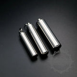 316L Stainless Steel Perfume Vial Pendant Charm DIY Jewelry Supplies