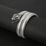 316L Stainless Steel Snake-shaped Men's Bracelet