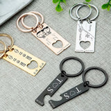 Personalized Romantic Couples Finger Intersection Jewelry