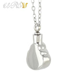 316L Stainless Steel Stars Pattern Perfume Locket Necklace Pendant