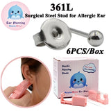 316L Sterilised Disposable Ear Piercing Gun Unit