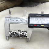 316l Stainless Steel 12*6mm Square Hole Scorpion European Beads