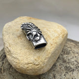 316l Stainless Steel 12*6mm Square Hole Scorpion European Beads