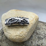 316l Stainless Steel 12*6mm Square Hole Scorpion European Beads