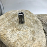 316L Stainless Steel Vintage Cylinder Charms Beads 5.88mm Hole
