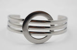 316l Stainless Steel Bangle Bracelet Bevel Bangle Bracelets & Bangles Present