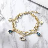 316l Stainless Steel Devil's Eye Bracelet