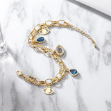 316l Stainless Steel Devil's Eye Bracelet