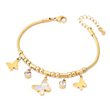 Geometric Love Shell Butterfly Star Bracelet