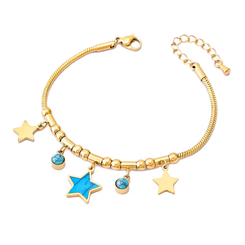 Geometric Love Shell Butterfly Star Bracelet
