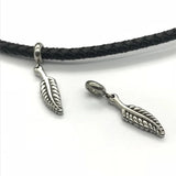 316l Stainless Steel Leaf Dangles Charms For Women Jewelry